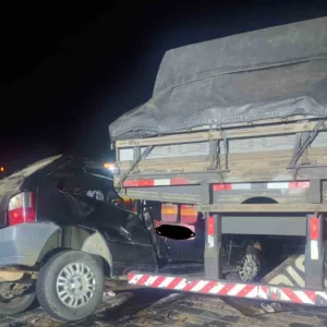Bebê de 8 meses sobrevive a grave acidente que matou motorista na BR-470 em SC