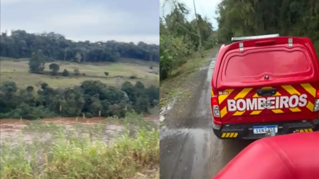 Buscas por suposto corpo em rio de SC são ampliadas