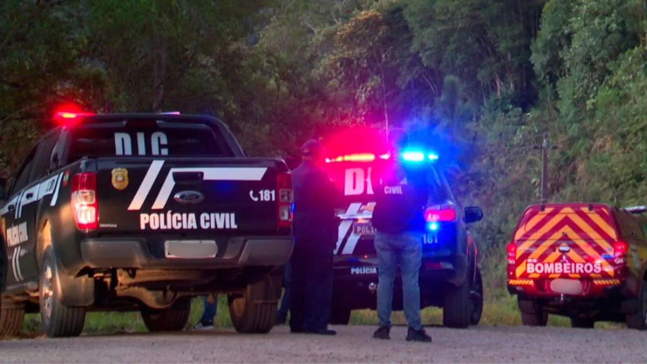 Como polícia encontrou mulher de 71 anos sequestrada e jogada em ribanceira de 200 metros em SC