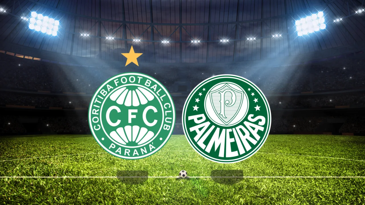 Coritiba x Palmeiras onde assistir, escalações e horário