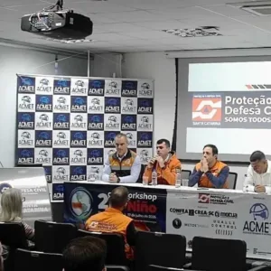 Defesa Civil de Lages participa de workshop sobre o El Niño