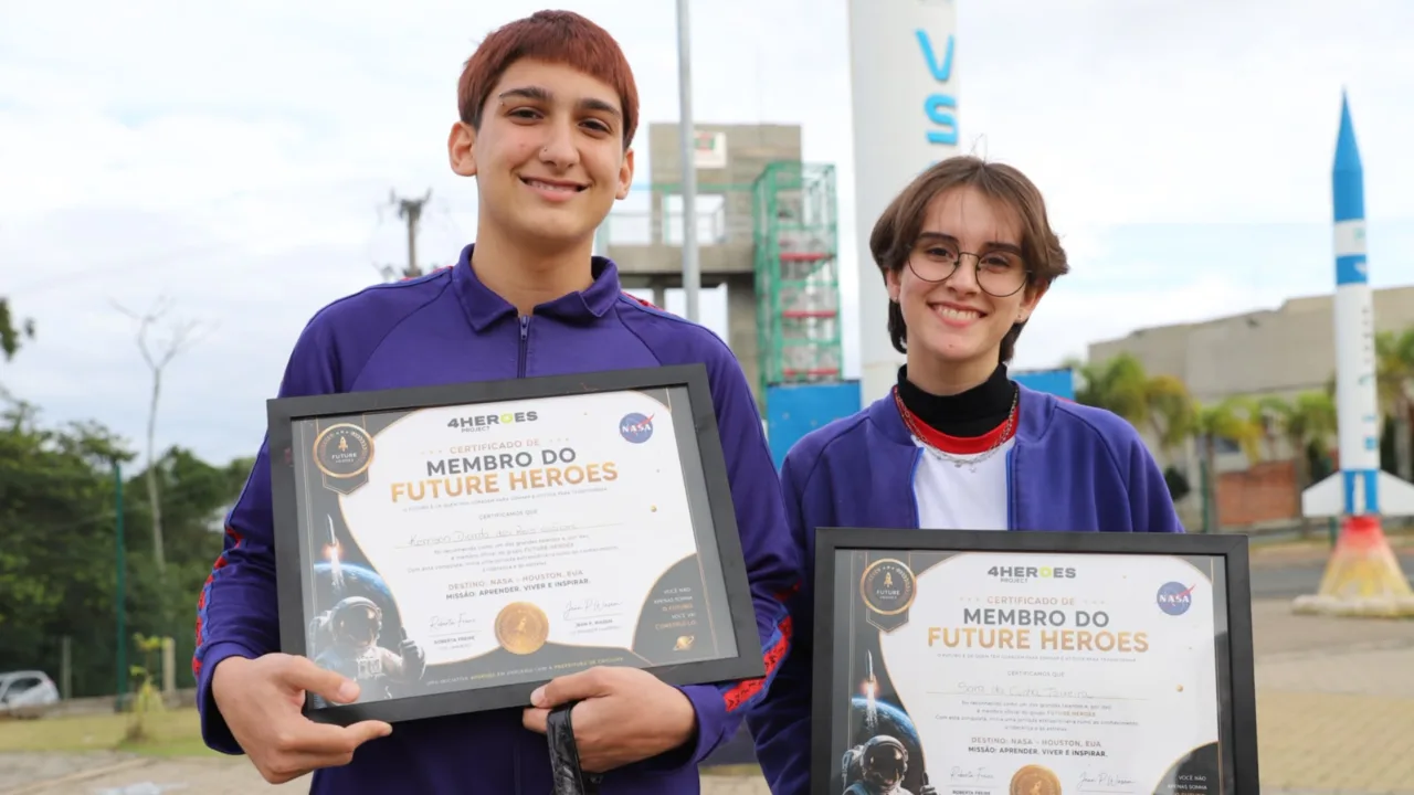 Estudantes de Criciúma farão intercâmbio na NASA em 2027