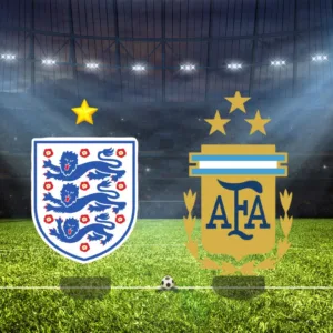 Inglaterra x Argentina onde assistir e prováveis escalações