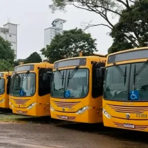 Mais de 32 mil alunos usam ônibus urbano em Chapecó