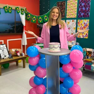 Maria Ester revela que está esperando um menino; veja nome e detalhes da revelação