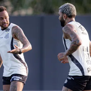 Neymar e Gabigol desfalcam o Santos na Sul-Americana