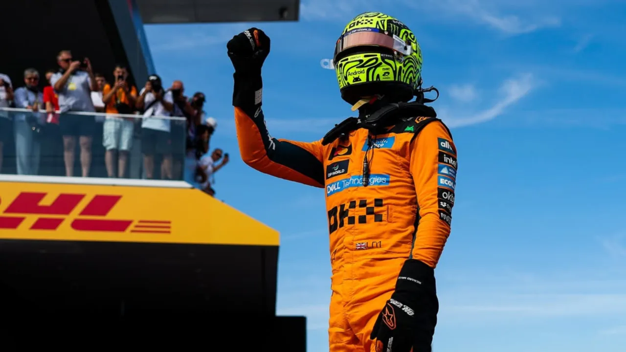 Norris supera Hamilton e garante pole no GP da Hungria