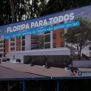 Novo conjunto habitacional começa a ser construído na Tapera