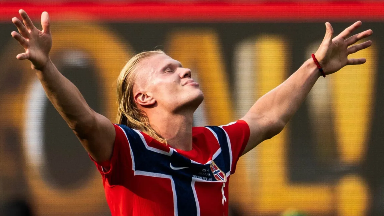 O que acontece se pesquisar 'Erling Haaland' no Google