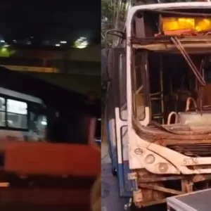 Ônibus invade casa em Florianópolis