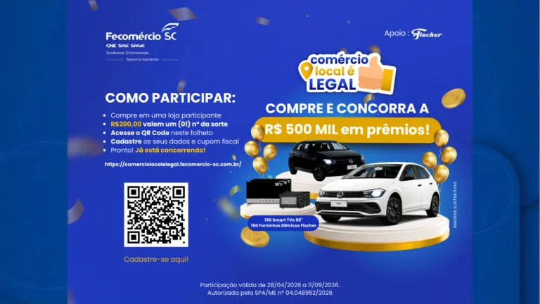 Campanha Comércio Local é Legal deve ultrapassar 100 mil números da sorte distribuídos