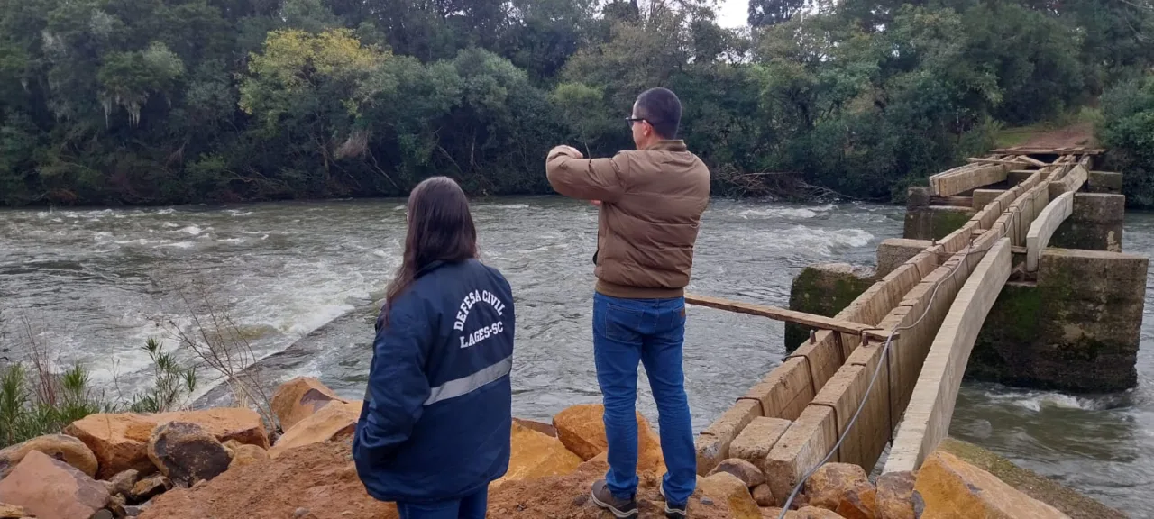 Prefeitura reconstruirá pontes destruídas por chuvas na Coxilha Rica