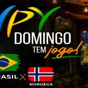 Sorveteria em Floripa terá telão para Brasil x Noruega