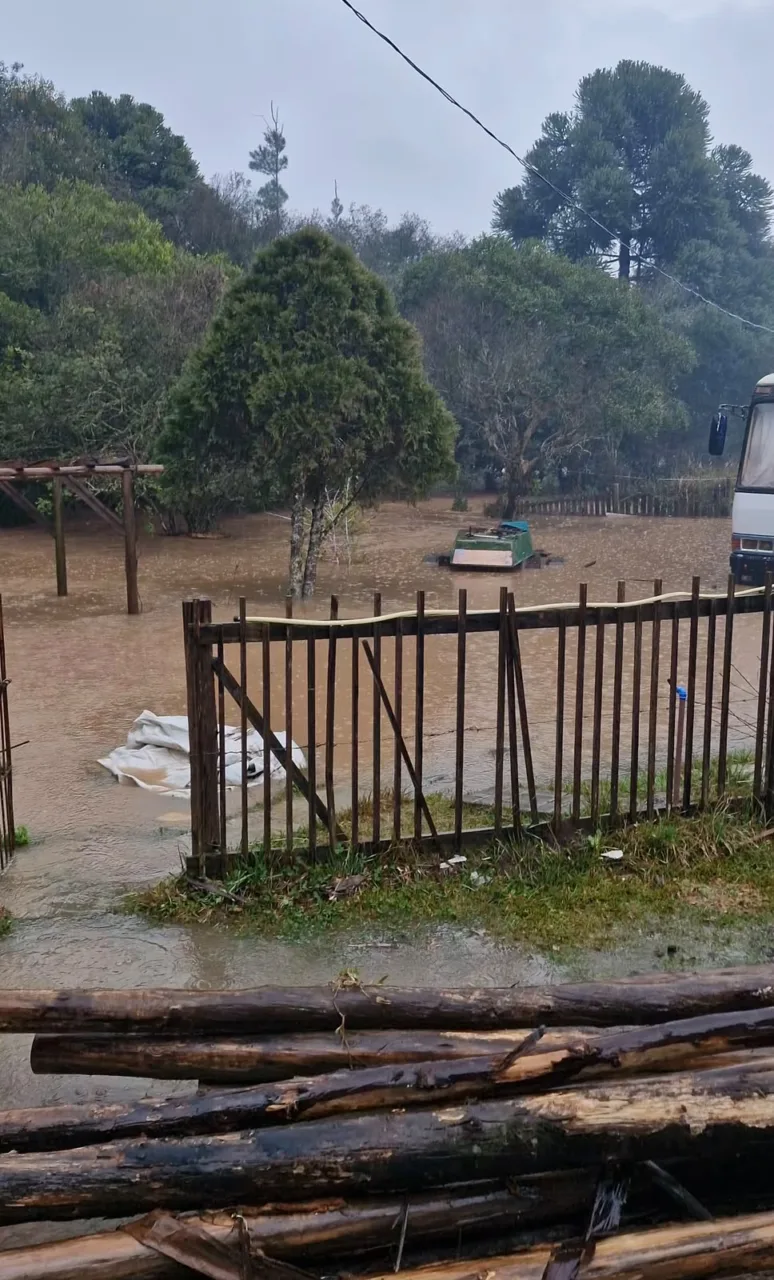 Julho histórico na Serra: Lages supera 150% da chuva esperada para o mês e e acende alerta para fortes temporais em agosto