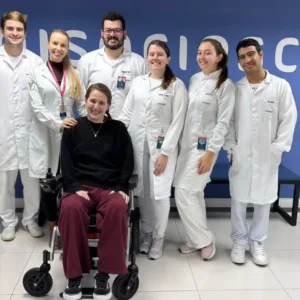 Jovem de SC com lesão medular revela os bastidores do tratamento experimental com polilaminina | Foto: Divulgação