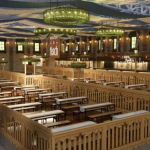 Oktoberfest Blumenau terá novo espaço inspirado nos pavilhões da festa de Munique | Foto: Divulgação 