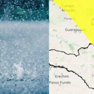 Joinville entra em alerta para temporais e ventos de até 70 km/h entre quinta e sexta-feira  | Foto: Reprodução | Prefeitura de Joinville | INMET