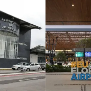 Nova rota aérea vai ligar Joinville a Florianópolis com passagem estimada em R$ 315 por trecho  | Foto: Reprodução | CCR Aeroportos | Floripa Airport
