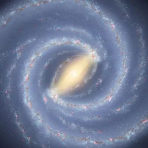 Via Láctea | Foto: NASA/JPL-Caltech/Reprodução
