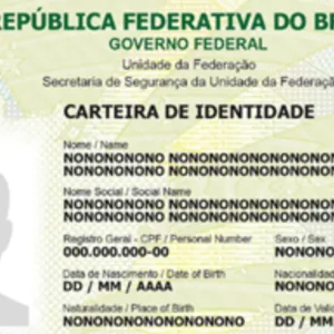Governo crava prazo final para emitir nova carteira de identidade | CIN Cartão | Foto: Reprodução/Gov.br 