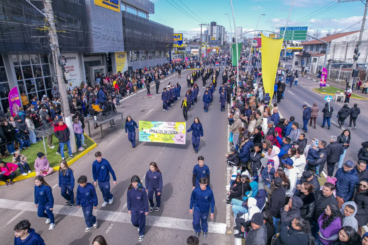 Lages celebra 204 anos da Independência com desfile cívico
