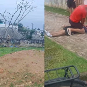 Ataque a tiros em uma praça do Jardim Paraíso deixou um homem morto e outro ferido na noite deste domingo (13), em Joinville | Foto: Reproduçao | Redes Sociais
