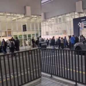 Curto-circuito em lâmpada provoca evacuação de pacientes em hospital de Florianópolis | Imagem: Divulgação 