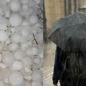 Defesa Civil emite alerta para queda de granizo e chuva forte em Florianópolis nesta sexta-feira (11). (Foto: imagem ilustrativa, reprodução). 