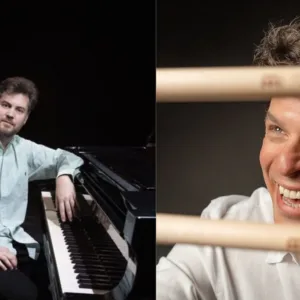 Dois países, um palco baterista brasileiro mundialmente premiado Edu Ribeiro e pianista italiano se encontram para show de graça em Florianópolis
