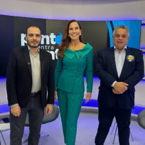 Eleições em SC Ponto e Contraponto sabatina João Rodrigues no SCC SBT | Foto: Pedro Corrêa 