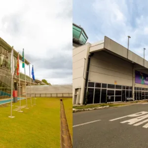 Aeroportos de Joinville e Navegantes passam ao controle do grupo mexicano ASUR após conclusão de negócio bilionário com a Motiva Aeroportos | Foto: Reprodução/Motiva
