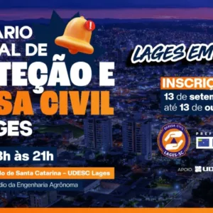 Lages realiza I Seminário Municipal de Proteção e Defesa Civil | Arte: Comunicação Prefeitura de Lages