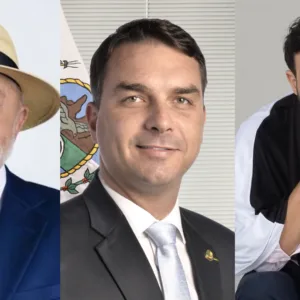 O que Lula, Flávio Bolsonaro e Renan Santos farão em SC neste sábado (19)  | Foto: Divulgação / Reprodução