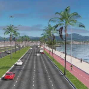 Beira-Mar de Barreiros | Foto: Reprodução/Prefeitura de São José