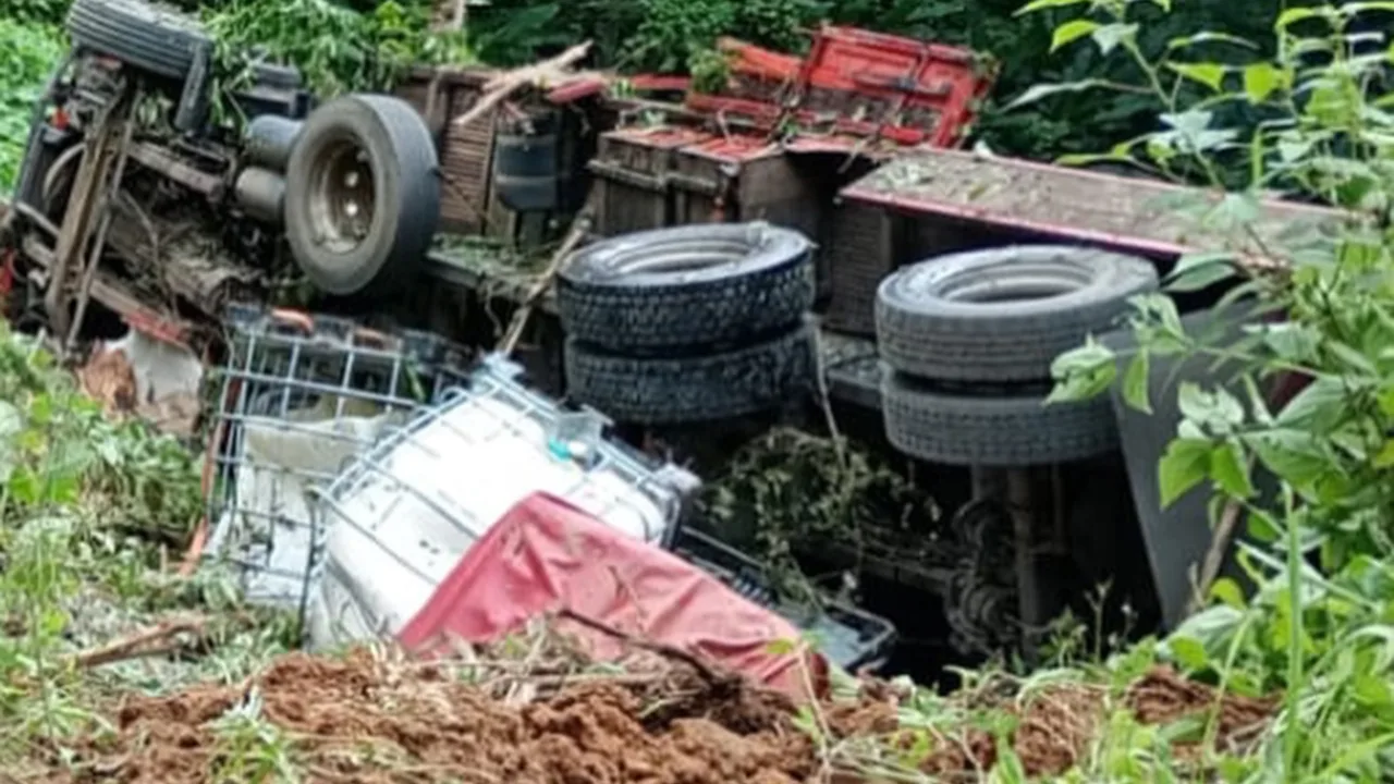 Água de ribeirão não deve ser consumida após acidente em SC